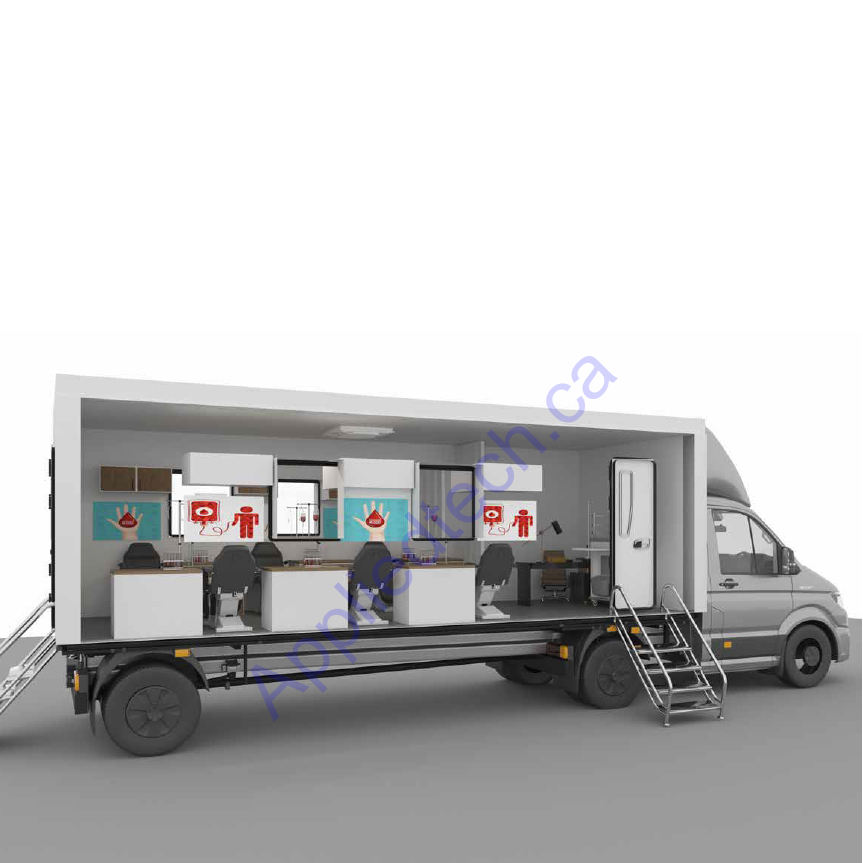 Blood Donor Mobile Unit - 6 Beds  